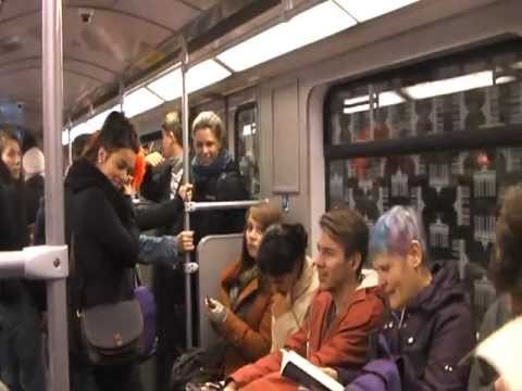 Lachen in der U-Bahn - www.lachen-verbindet.de